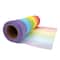 12 Pack: 10" x 6.3yd. Rainbow Striped Mesh by Celebrate It®